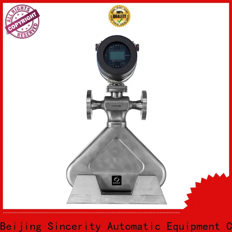 Sincerity ﻿High measuring accuracy coriolis mass flow meter price company for food 1