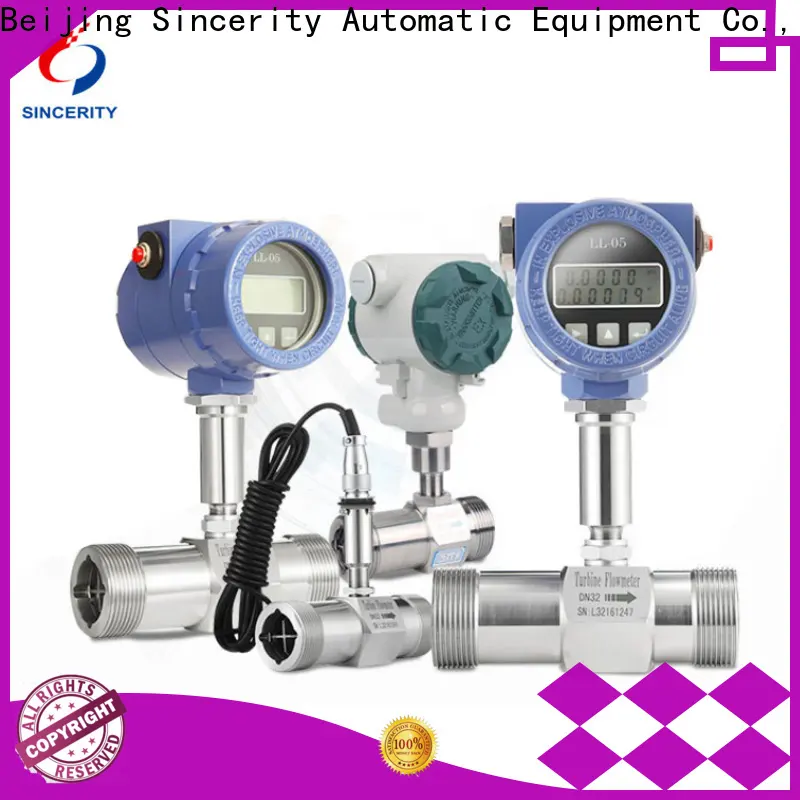 Sincerity paddlewheel flow meter suppliers for temperature measurement 1