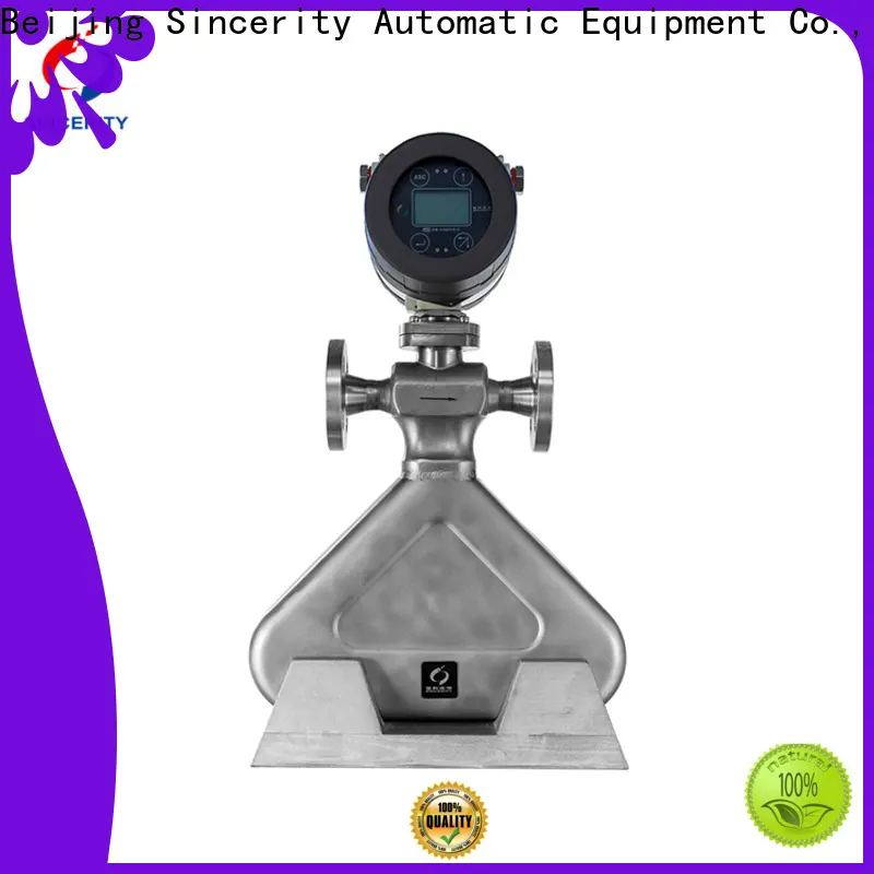 Sincerity custom micro motion coriolis flow meters company for food 1