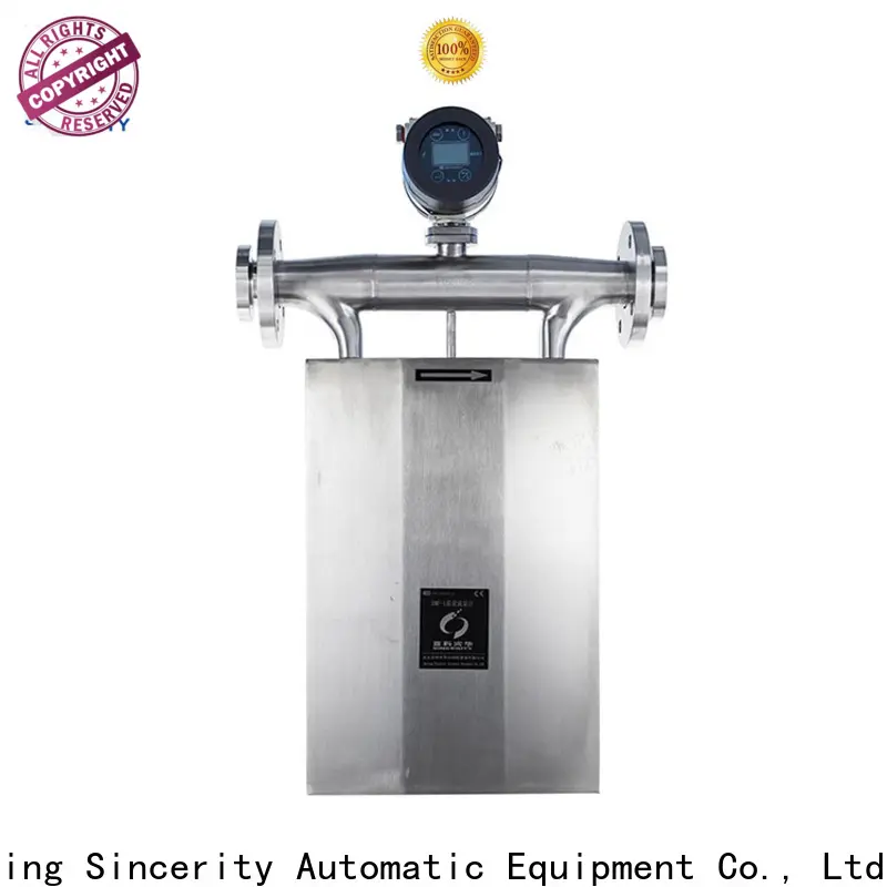 Sincerity high accuracy oil flow meter suppliers for sale for food 1