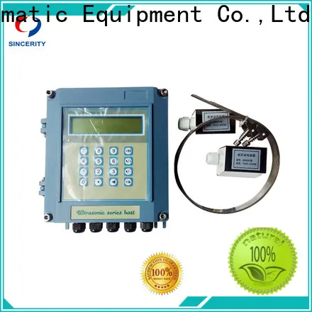 Sincerity high performance clamp on ultrasonic flow meter price for sale for Heating 1