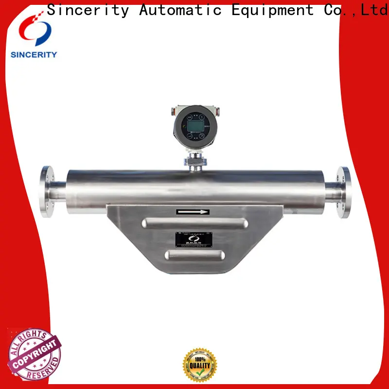 Sincerity water mass flow meter manufacturers for food 1