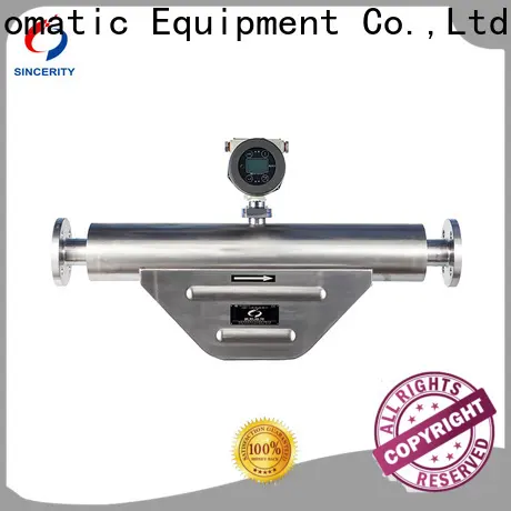 Sincerity high performance mass flowmeter company for food 1