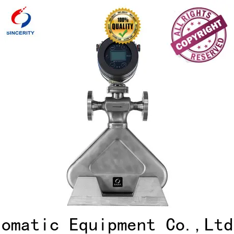 New coriolis flow meter installation supply for food 1