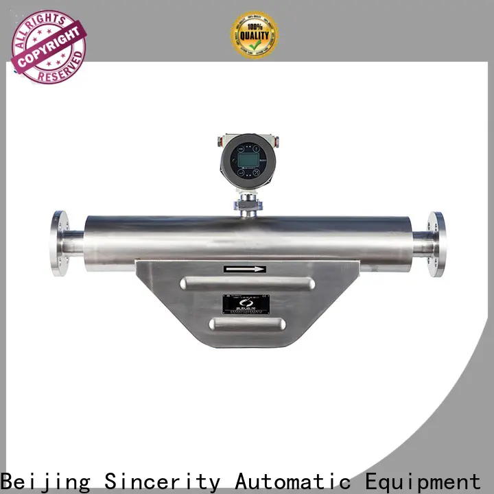 ﻿High measuring accuracy mass flow meter price price for food 1