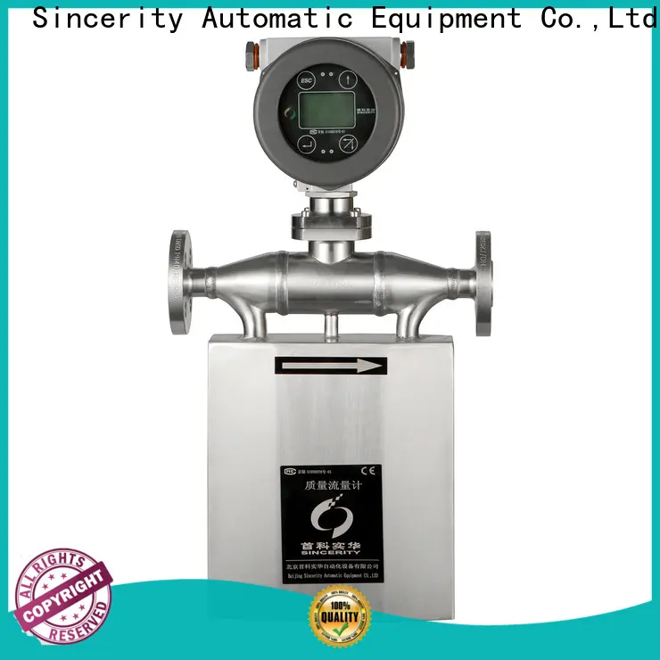Sincerity top coriolis effect flow meter factory for chemicals 1