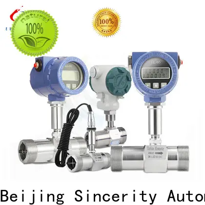 Sincerity stainless steel turbine flow meter suppliers for density measurement 1