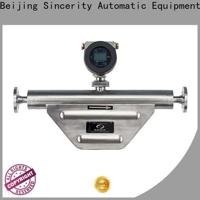 Sincerity custom coriolis meter installation factory for life sciences 1