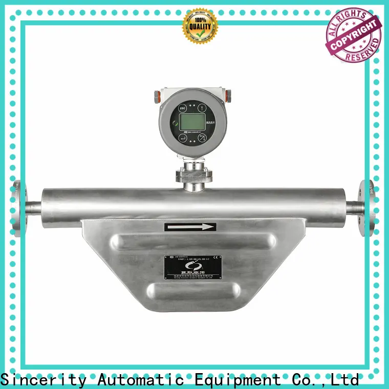 Sincerity volume flow meters company for chemicals 1