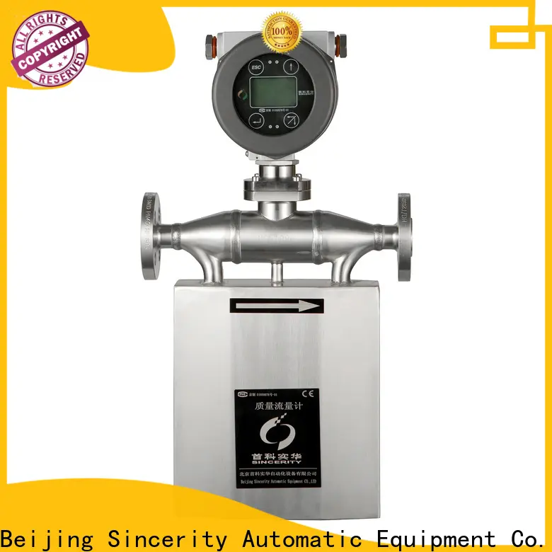 Sincerity coriolis flowmeters supply for oil and gas 1