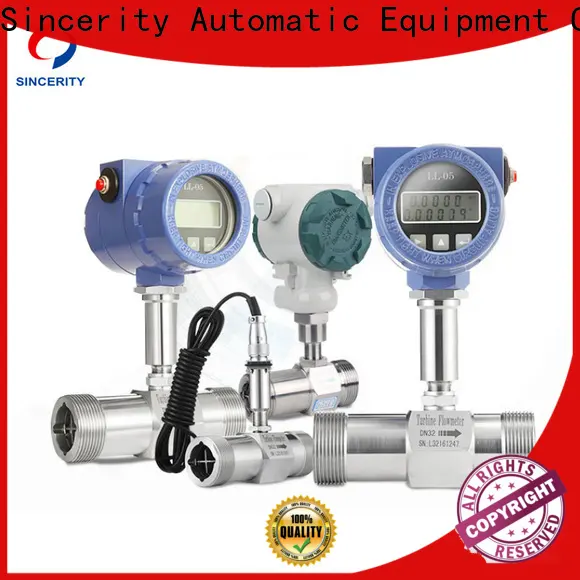 Sincerity high performance turbine meters for business for density measurement 1