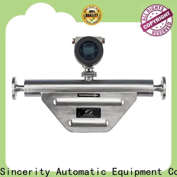﻿High measuring accuracy coriolis mass flow meter factory for life sciences 1