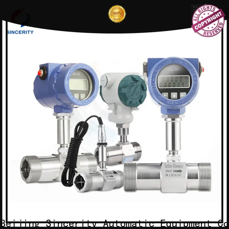 Sincerity turbine flow meter manufacturers for sale for viscosity measurement 1