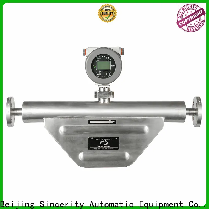 Sincerity New coriolis flow meter calibration factory for chemicals 1