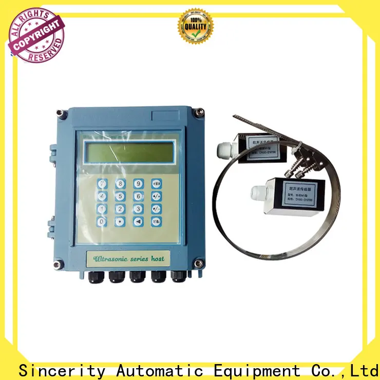 Sincerity high-quality clamp on ultrasonic flow meter manufacturers for business for Drain 1