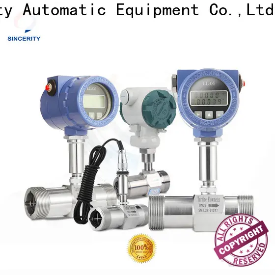 Sincerity blue white industries flow meters company for density measurement 1