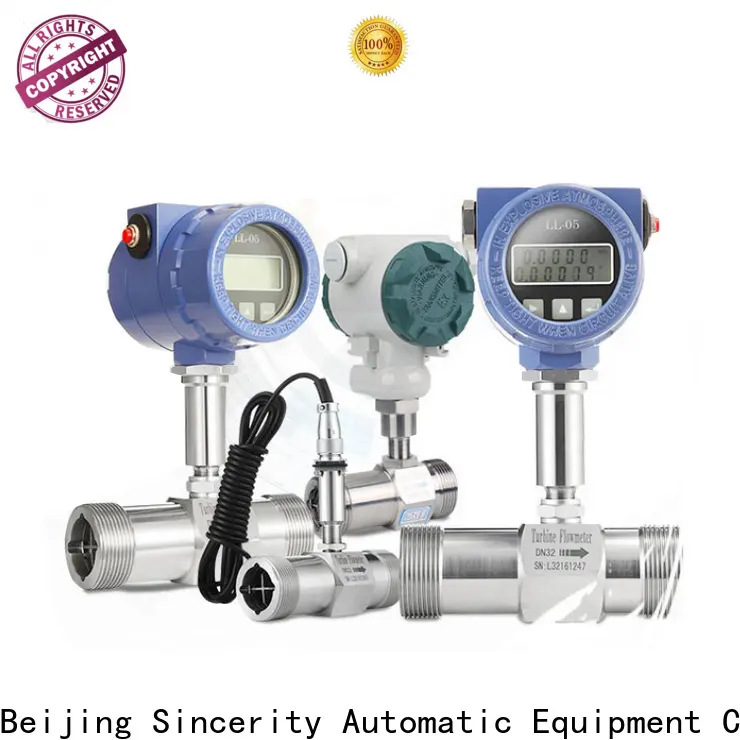 Sincerity latest in line air flow meter factory for density measurement 1