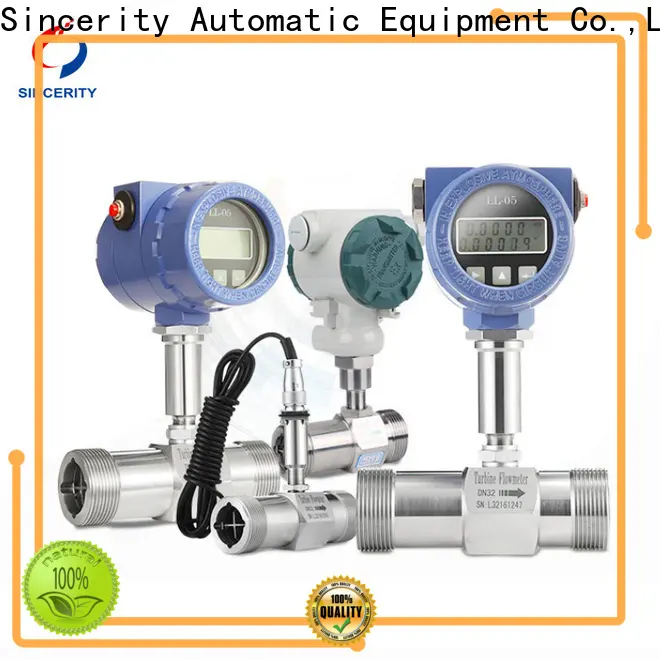 Sincerity turbine flow meter function for temperature measurement 1