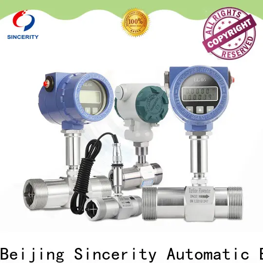 Sincerity digital insertion turbine flow meter function for temperature measurement 1