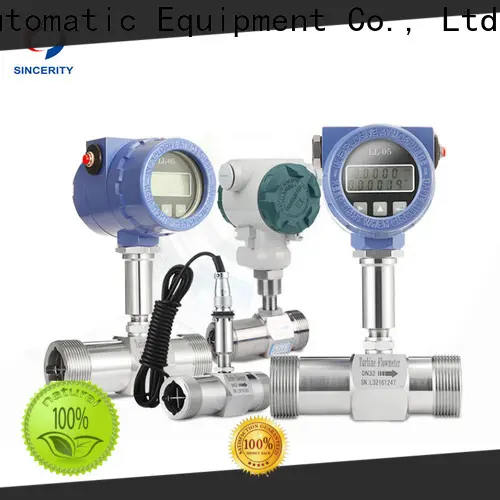 high reliability flow technology turbine flow meter company for viscosity measurement 1