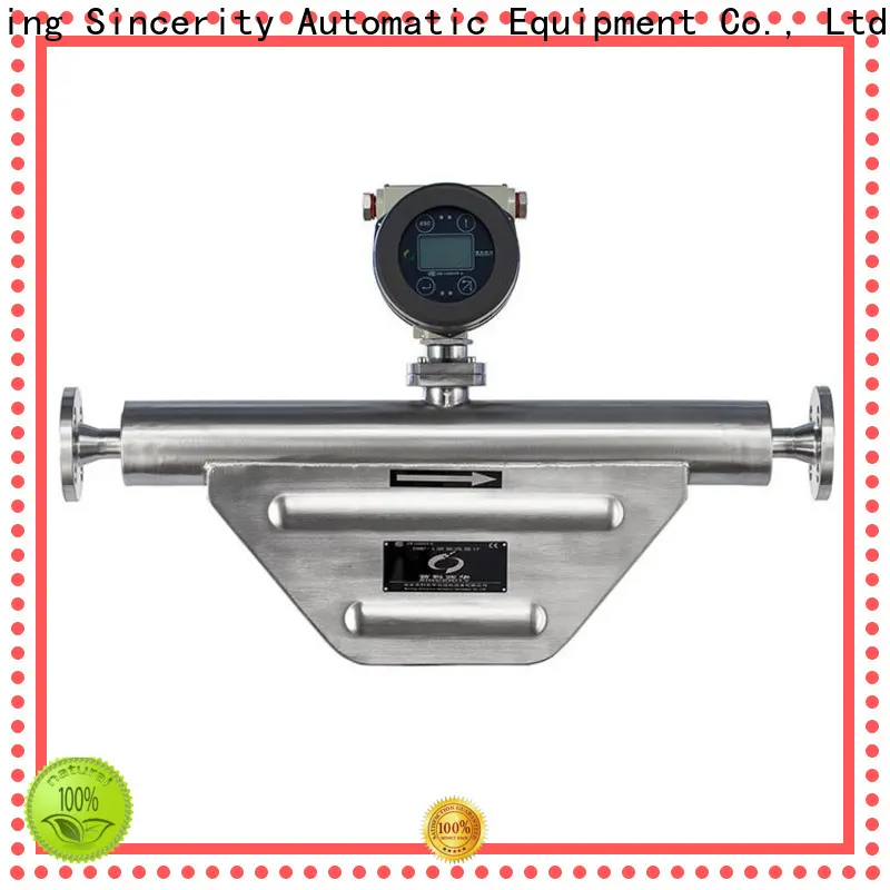 Sincerity coriolis gas flow meter function for petrochemicals 1