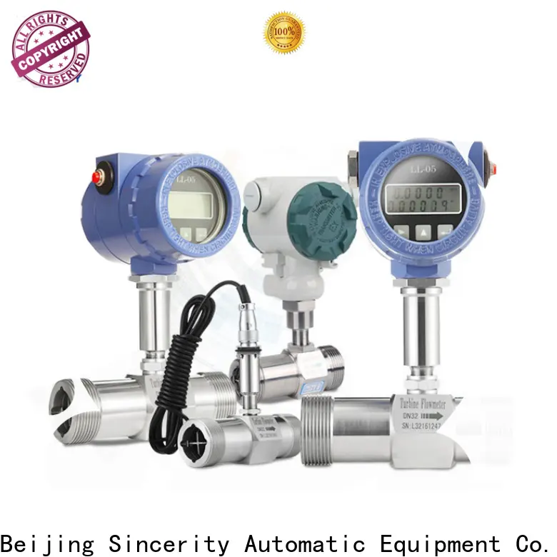 ﻿High measuring accuracy turbine flow meter 1/4 pom for business for density measurement 1