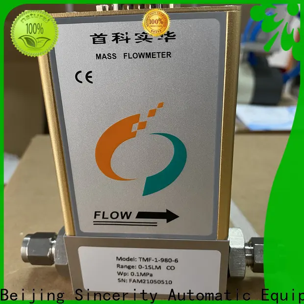 Sincerity gas mass flow meter company for fluids measuring 1