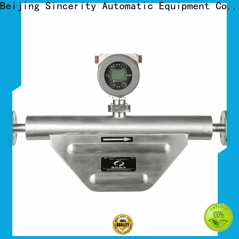 Sincerity top clamp on water flow meter factory for food 1
