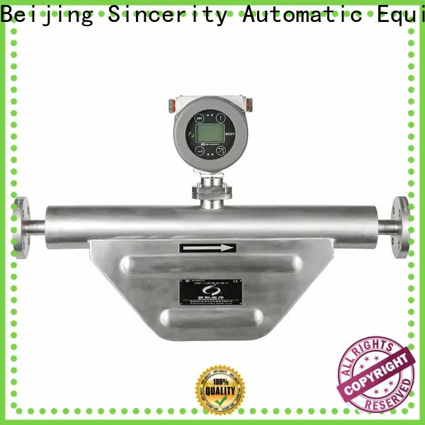 Sincerity coriolis meter installation supply for food 1
