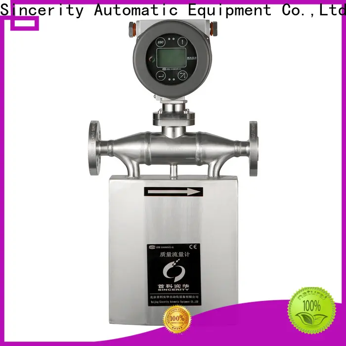 Sincerity high reliability coriolis effect flow meter manufacturers for fluids measuring 1