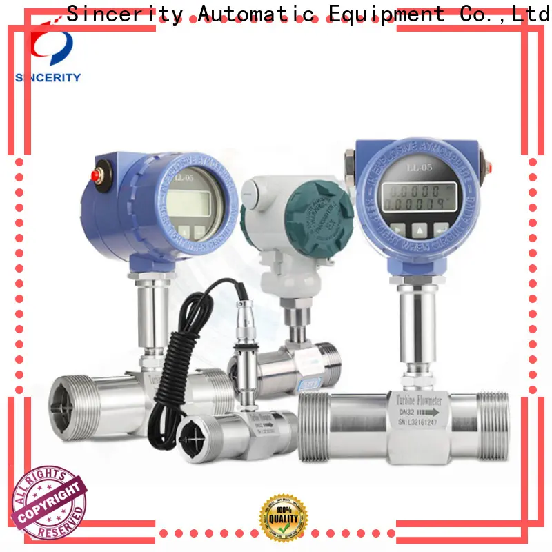 Sincerity high-quality turbine meters price for density measurement 1