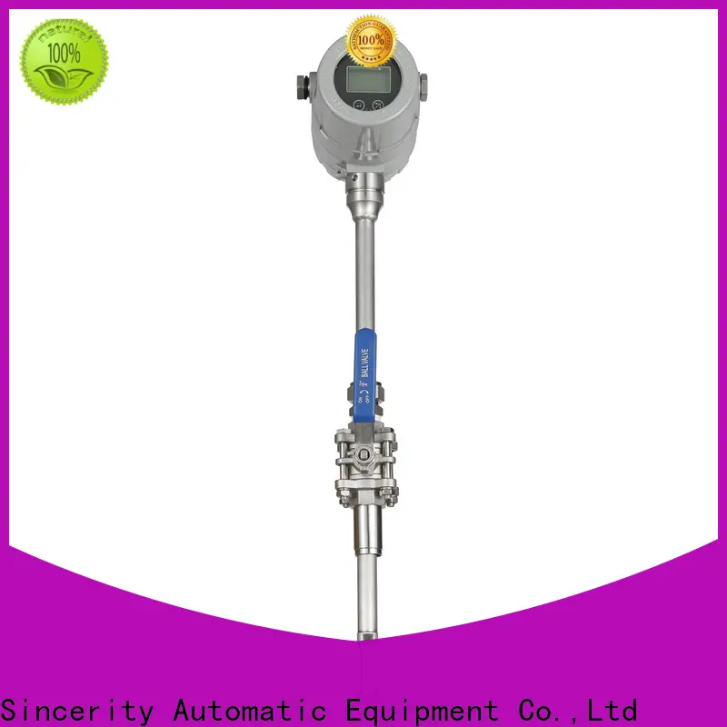 Sincerity digital insertion thermal mass flow meter for business for gas measurement 1