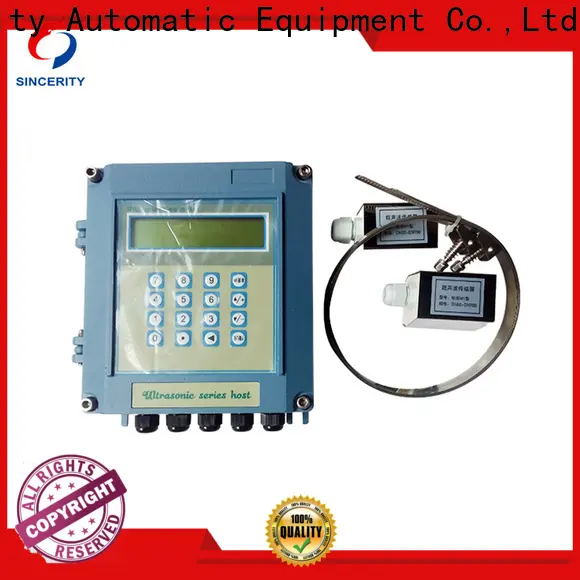Sincerity low cost portable ultrasonic flowmeter company for Drain 1