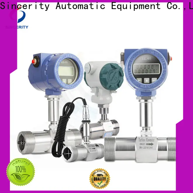 Sincerity turbine flow meters for liquid measurement supply for density measurement 1