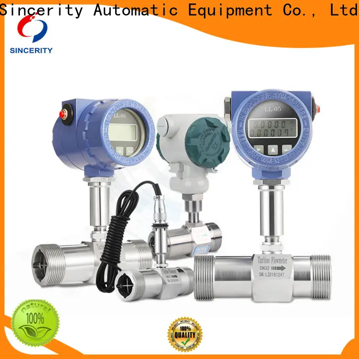 Sincerity turbine paddle wheel water flow meters company for temperature measurement 1
