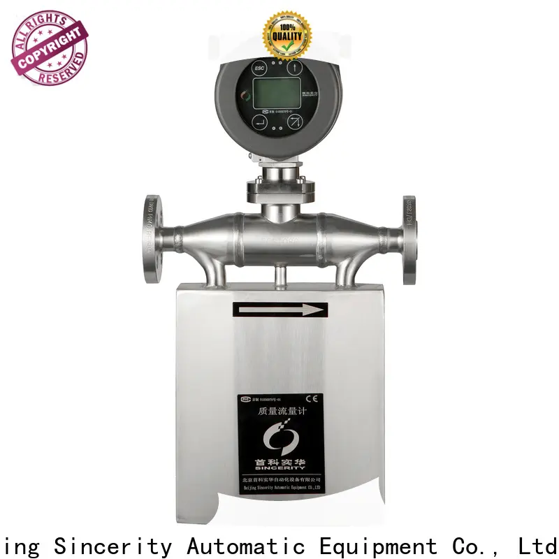 Sincerity Group coriolis flow meter company for food 1