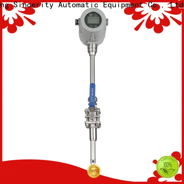 Sincerity Group oxygen thermal mass flow meter factory for the mass flow 1