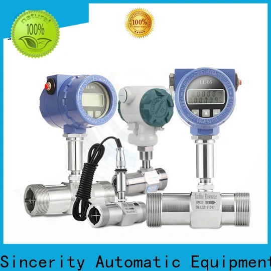 Sincerity Group low cost k24 turbine diesel fuel flow meter suppliers for density measurement 1