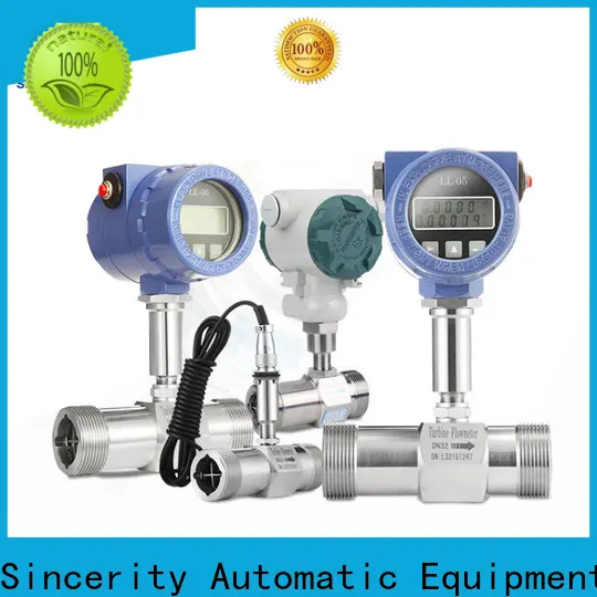 Sincerity Group low cost k24 turbine diesel fuel flow meter suppliers for density measurement 1