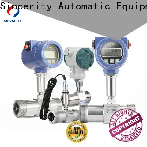 Sincerity Group digital turbine flow meter price supply for concentration measurement 1