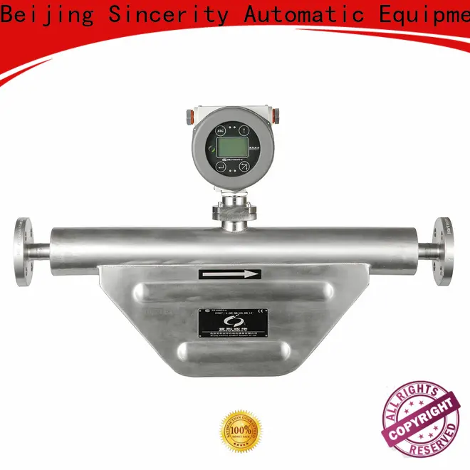 Sincerity Group New micro motion coriolis meters supply for petrochemicals 1