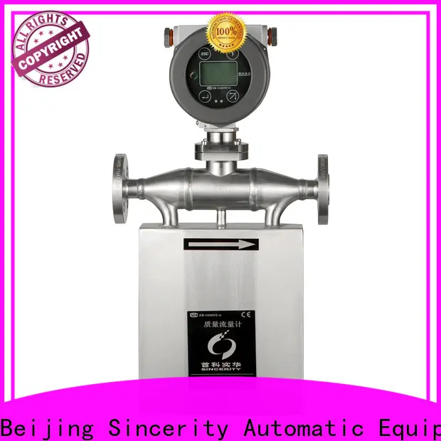 Sincerity Group cariolis supply for fluids measuring 1
