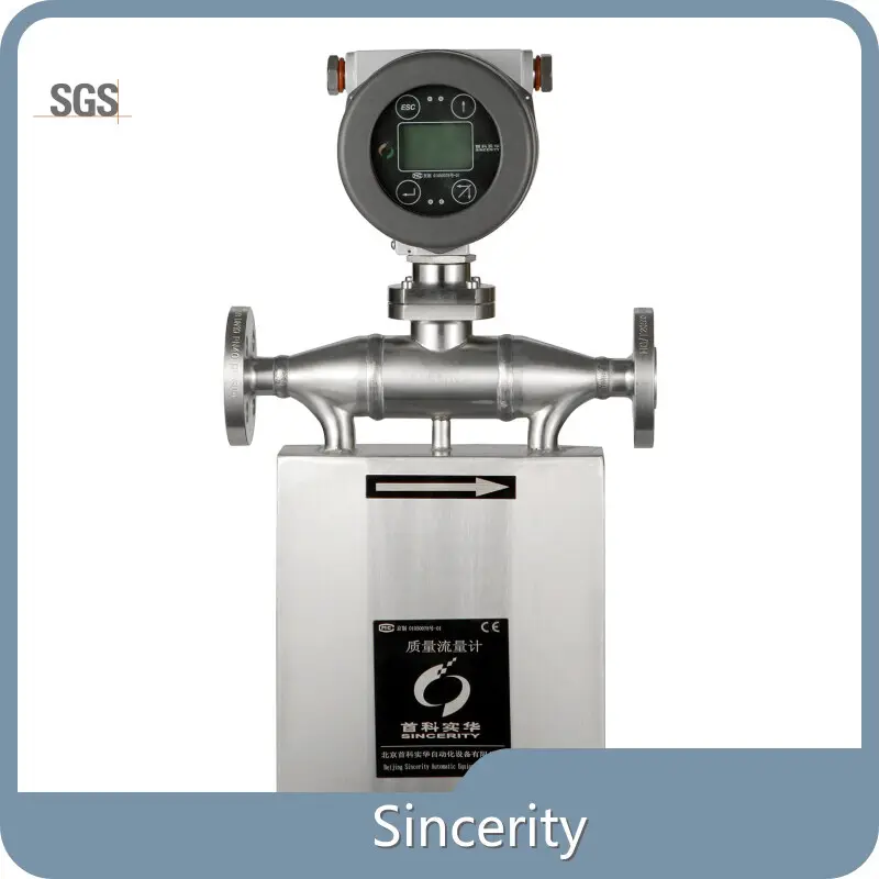 Sincerity Group Micro Motion Coriolis Mass Flow Meter Micro Motion Coriolis Mass Flow Metercompany 1