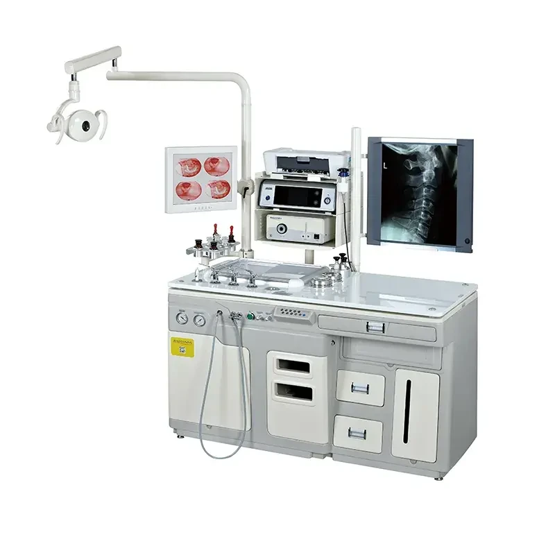 ENT Treatment Unit Surgical Workstation with Patient Chair and Table for Hospital Medical Equipment 1