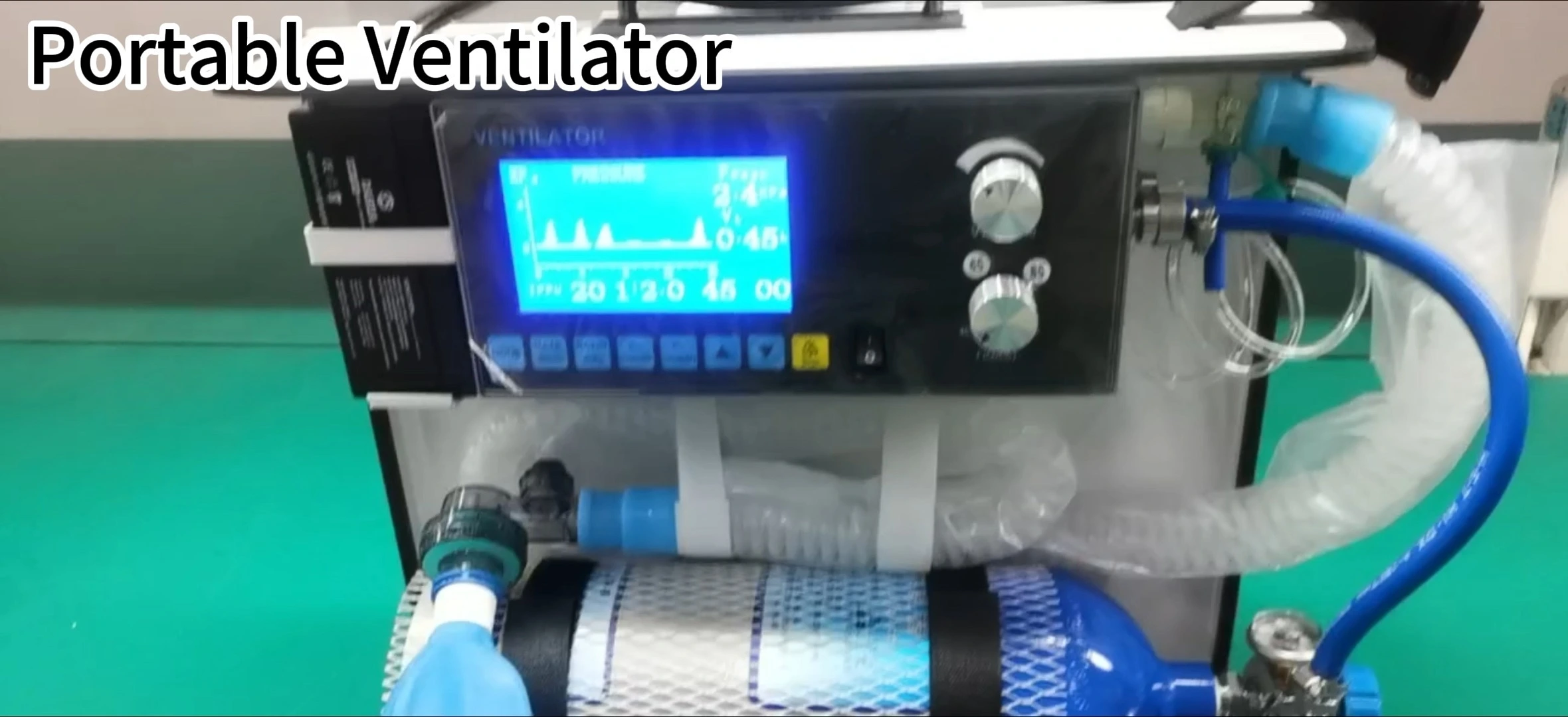 Equipamento médico portátil para transporte de emergência Ventilador para ambulância de primeiros socorros | INORKOM 1