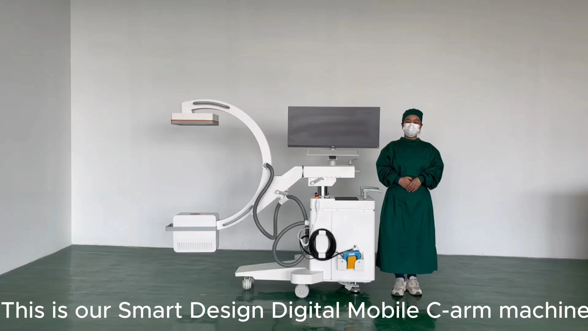 Medical Digital Radiography Equipment Flat-panel Detector C-arm X-ray Machine for Human Use | INNORKOM 1