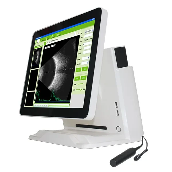 Ultrassom oftálmico portátil de alta precisão, scanner oftálmico A/B 1