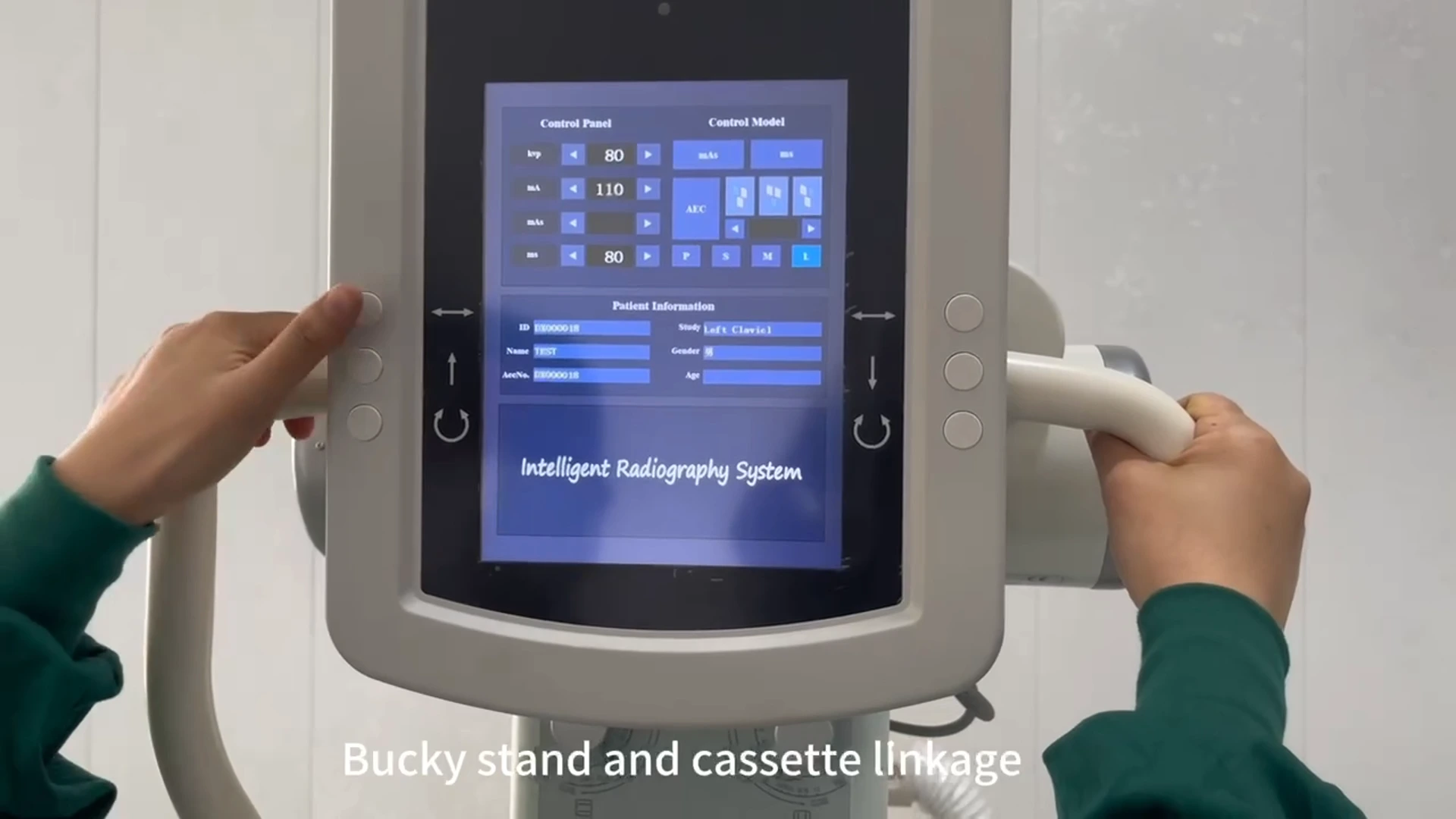 DR  TouchScreen Floor-mounted Digital Radiography System Motor-driven  | INNORKOM 1