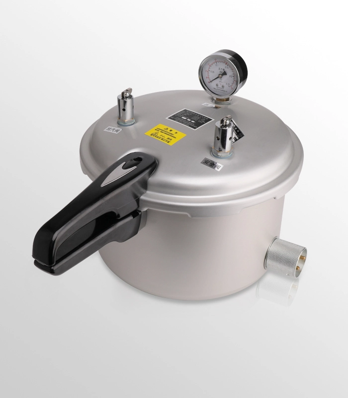 9L Portable Pressure Steam Sterilizer With Coal and Electricity Heating Mode | INNORKOM 1
