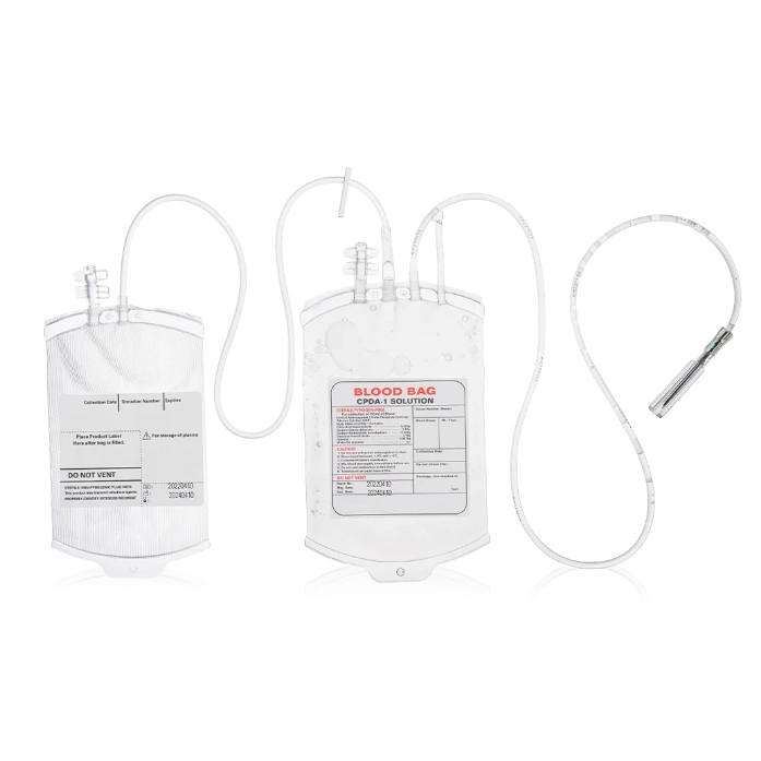 Standard Double Medical 450ml+300ml Blood Collection Bag | INNORKOM 1